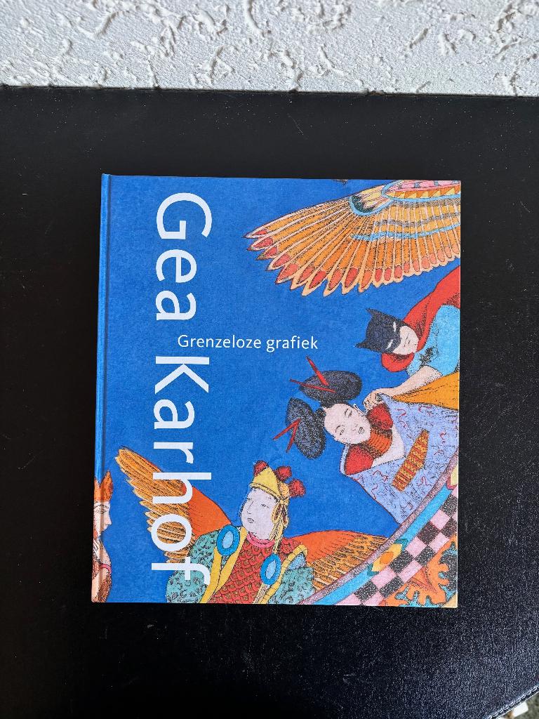 Gea Karhof, Grenzeloze grafiek - 2010 - Rob Berkel, Gelezen, Ophalen of Verzenden, Rob Berkel, Schilder- en Tekenkunst