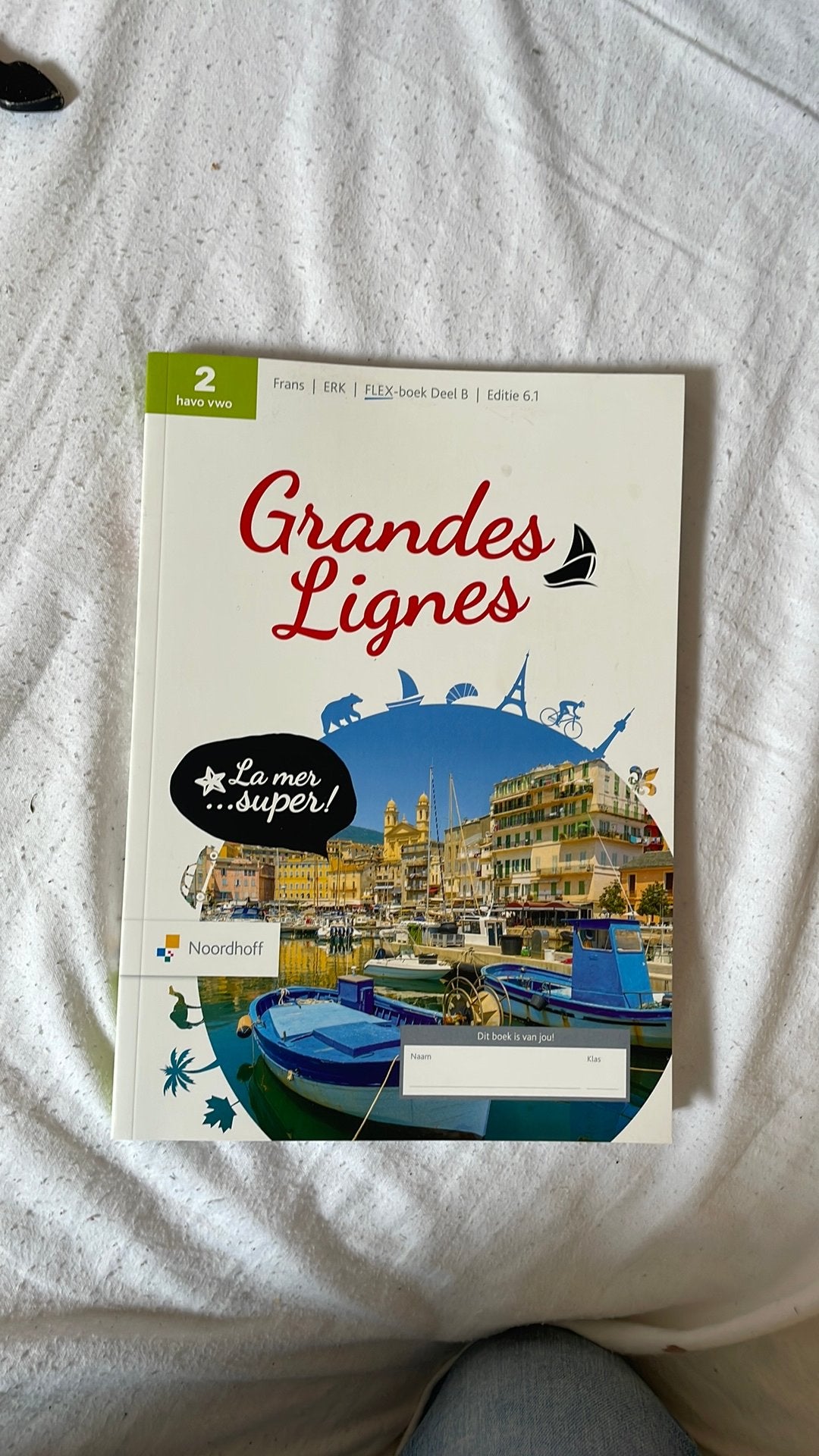 Grandes lignes 2 havo vwo b, Ophalen of Verzenden, Nieuw