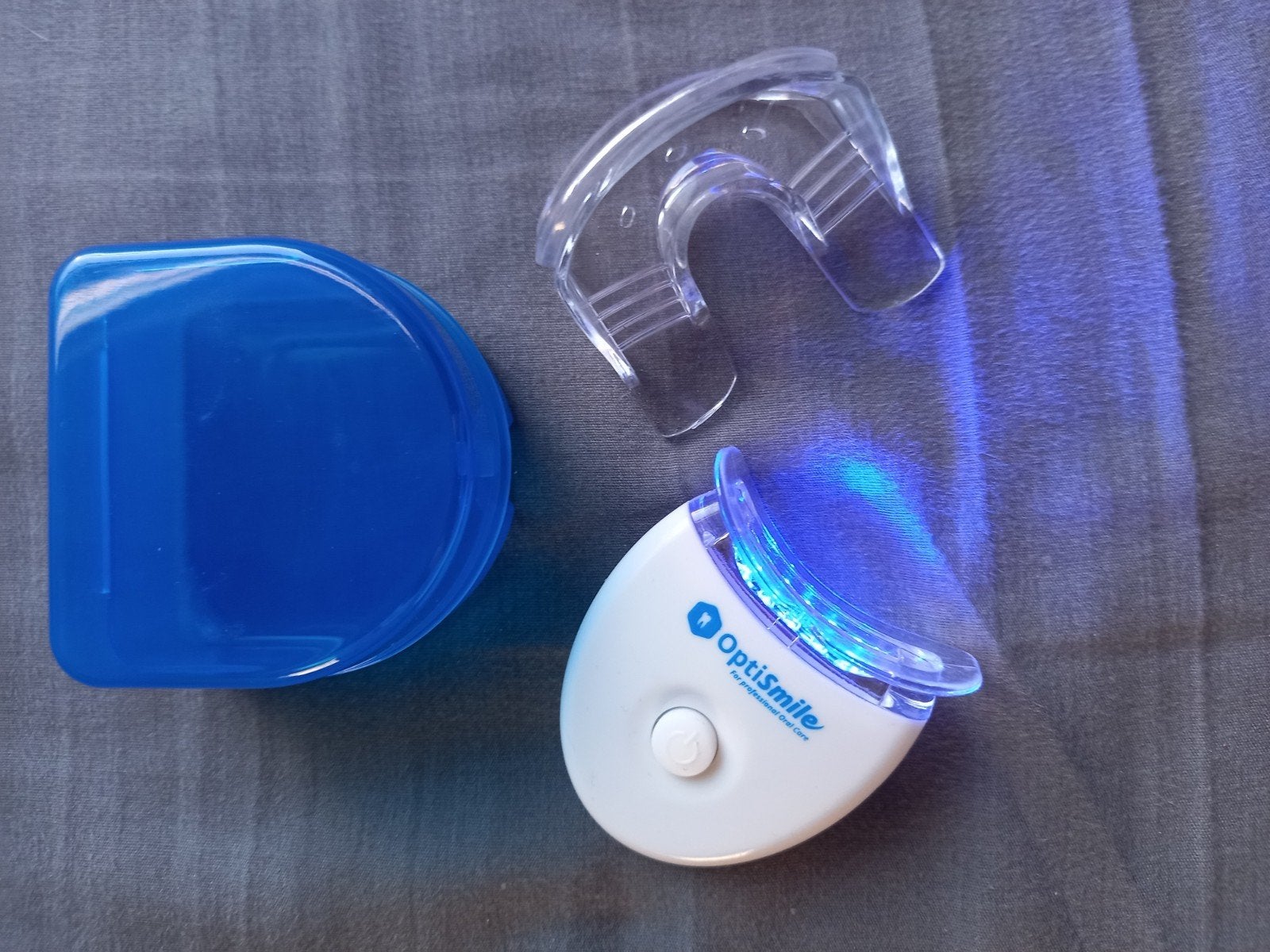 OptiSmile bitje met lamp en opbergbakje, Ophalen of Verzenden, Gebruikt, Overige typen