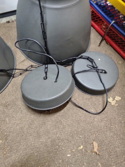 hanglampen industrieel ikea hektar 47cm, Ophalen of Verzenden, 'T Olde Gre-j, Info@toldegrej.nl, Endepoelstraat 20f Didam