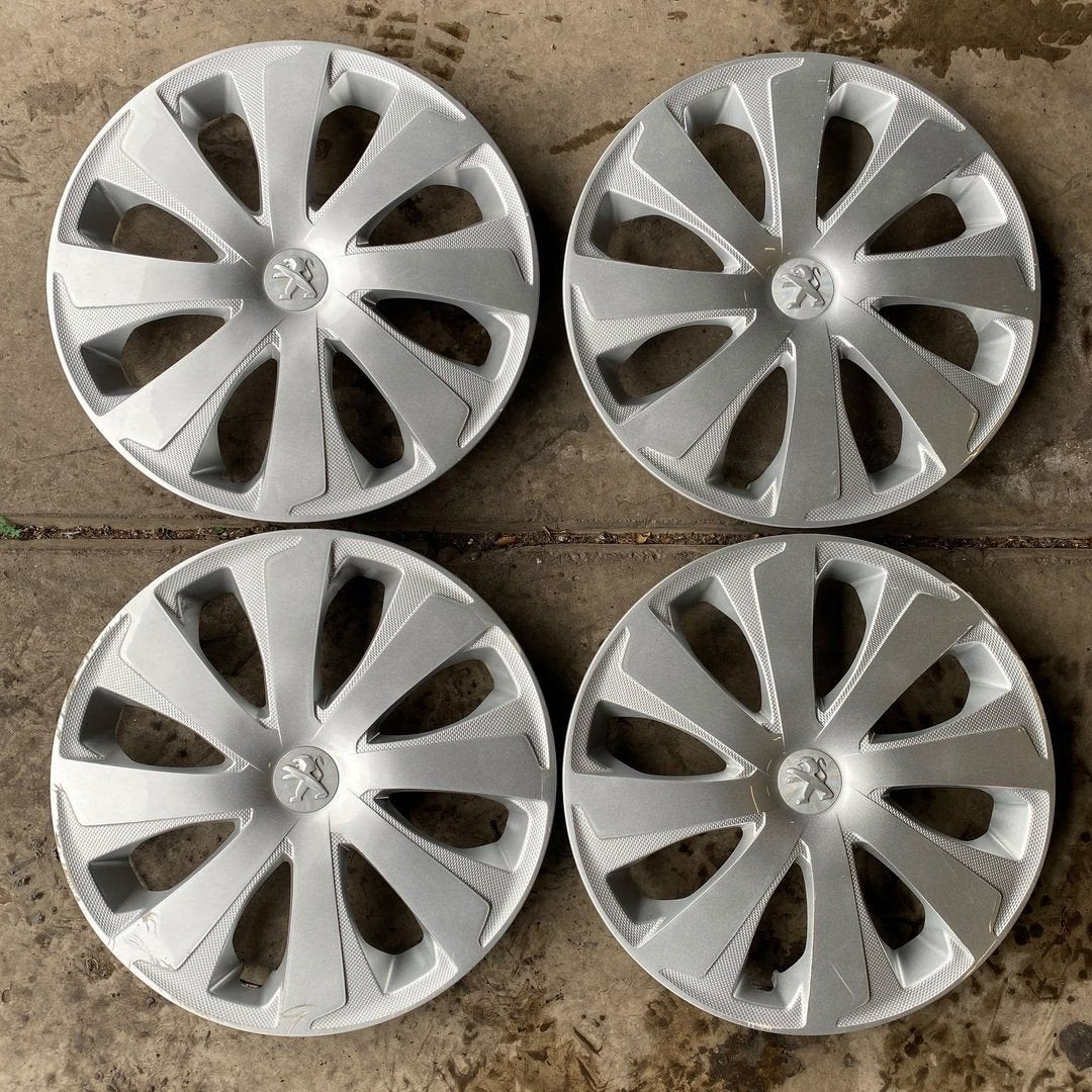 Wieldoppen Peugeot 108 B000879880 Set 14 inch Dop Naafkap Si, Auto-onderdelen, Gebruikt, -, -, Ophalen of Verzenden