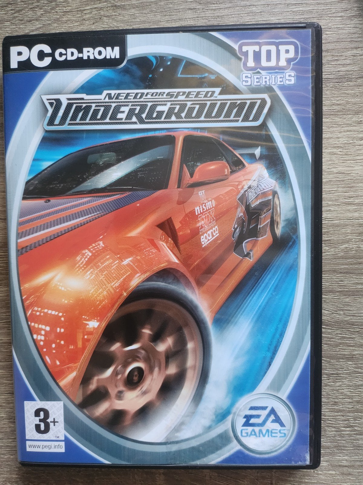 Need for Speed Underground PC CD-ROM - Top Series, Online, 1 speler, Racen en Vliegen, Ophalen of Verzenden
