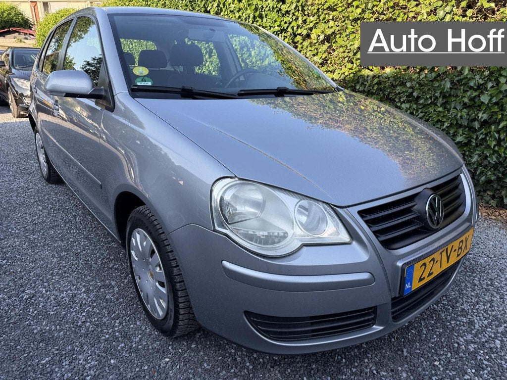 Volkswagen Polo 1.4-16V Optive | Airco | Cruise Control | El, Voorwielaandrijving, Stof, Zwart, 4 cilinders