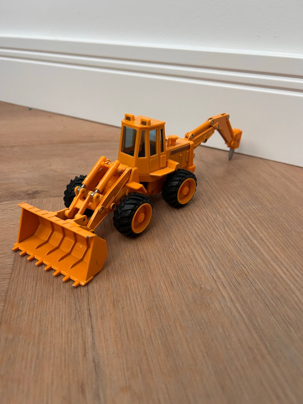 Speelgoed graafmachine - Oranje, Ophalen of Verzenden, Zo goed als nieuw