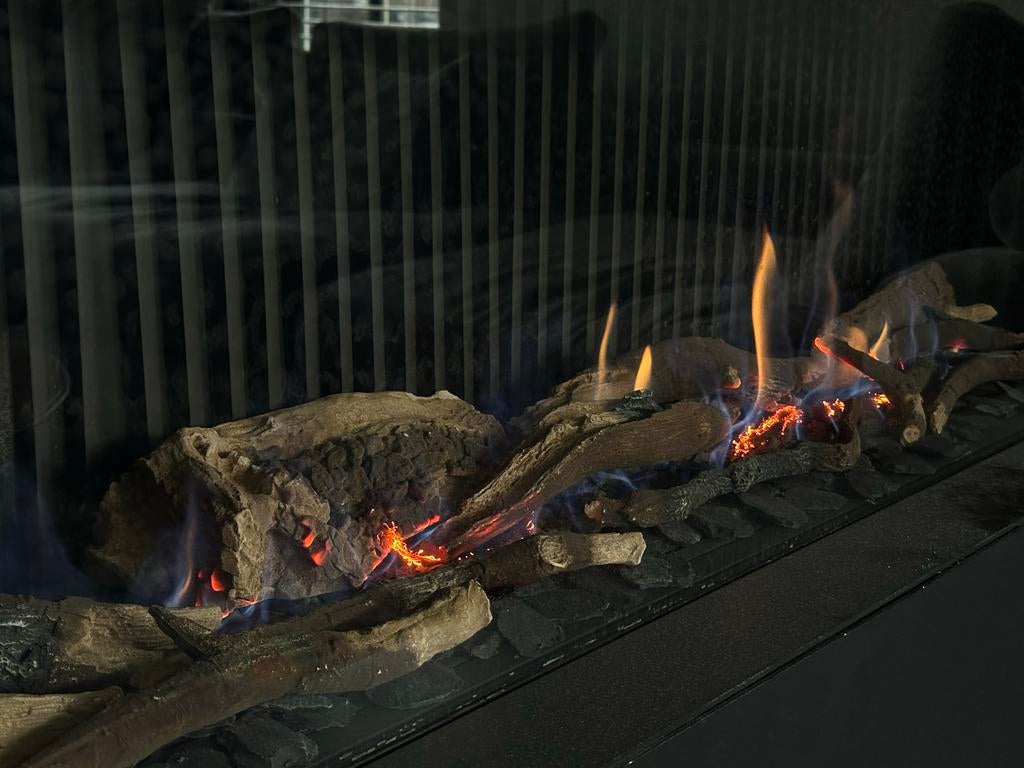 Kalfire Fairo 160 ECO-line Gashaard - Stijlvol en Efficiënt, Ophalen, Gebruikt, Inbouwhaard, Gashaard