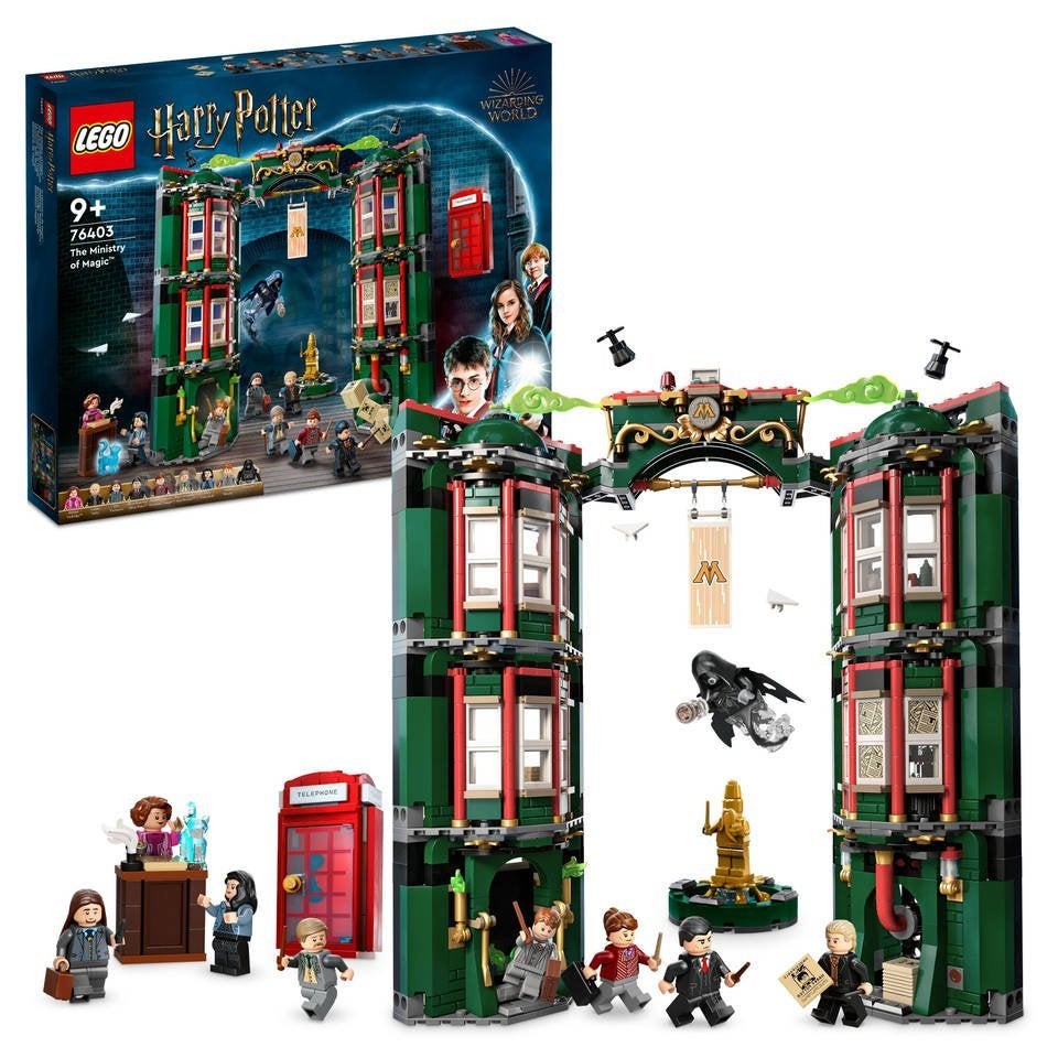 76403 LEGO Harry Potter: Het Ministerie van Toverkunst, Lego, Ophalen of Verzenden, Complete set, Ongeopend/sealed