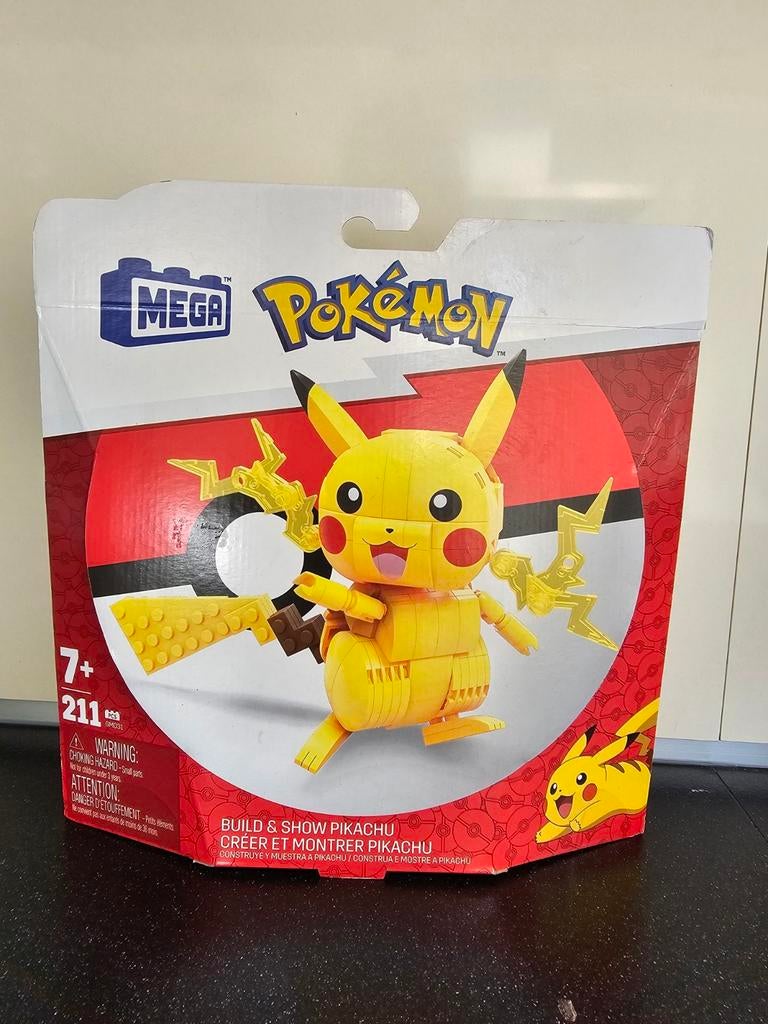 Mega Pokémon Pikachu Bouwset - Nieuw in Doos, Overige thema's, Lego, Nieuw, Ophalen of Verzenden