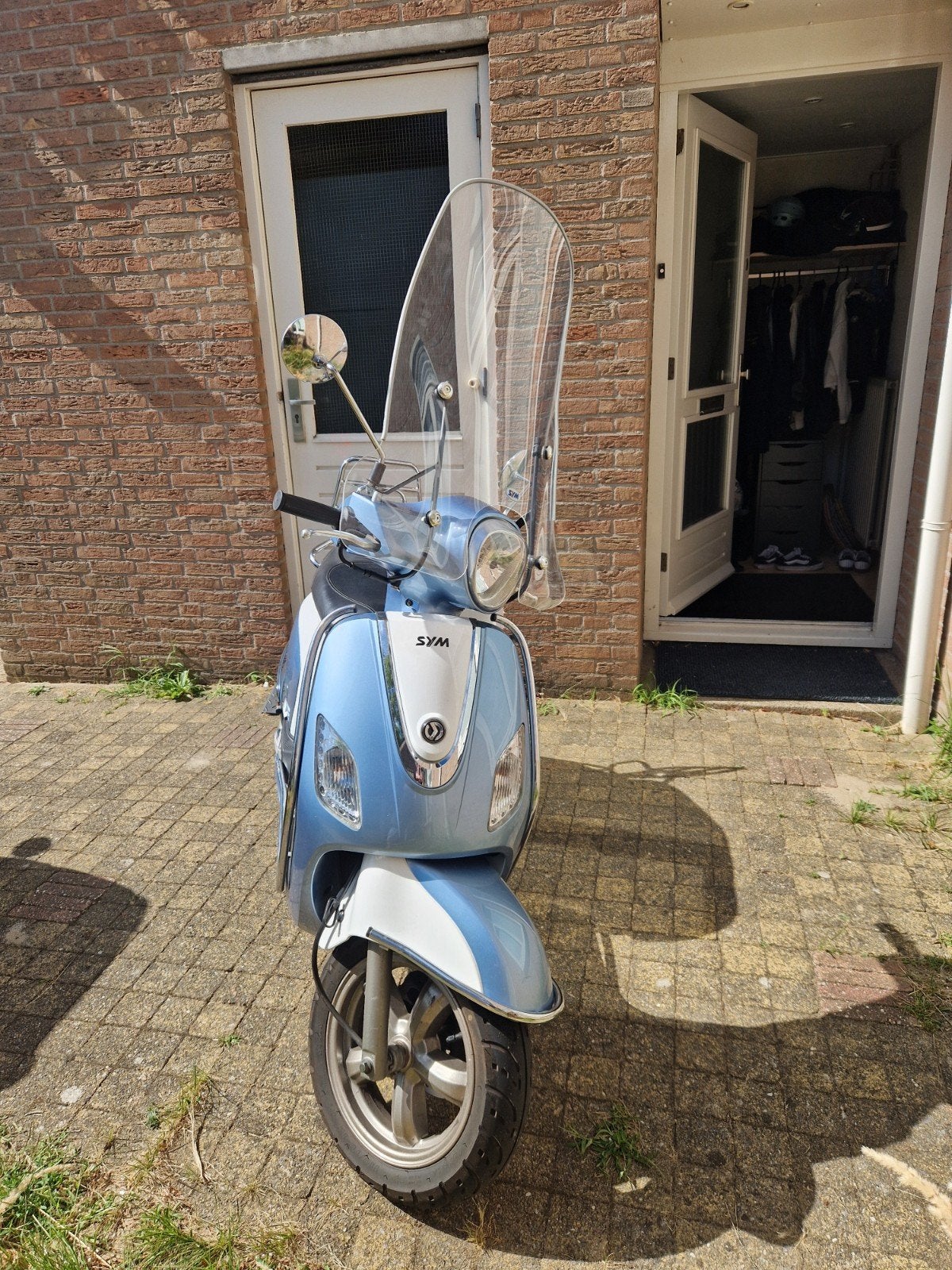 Sym Fiddle 3 nette staat 7036 km, Ophalen, Gebruikt, Benzine, Fiddle