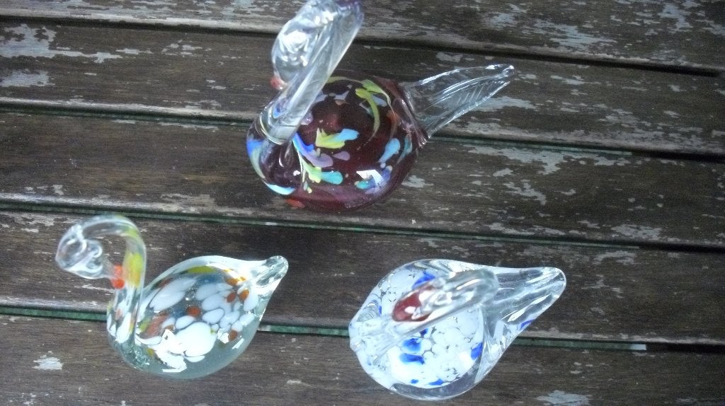 verzameling glas-Zwanen, Ophalen of Verzenden, Zo goed als nieuw, Dier