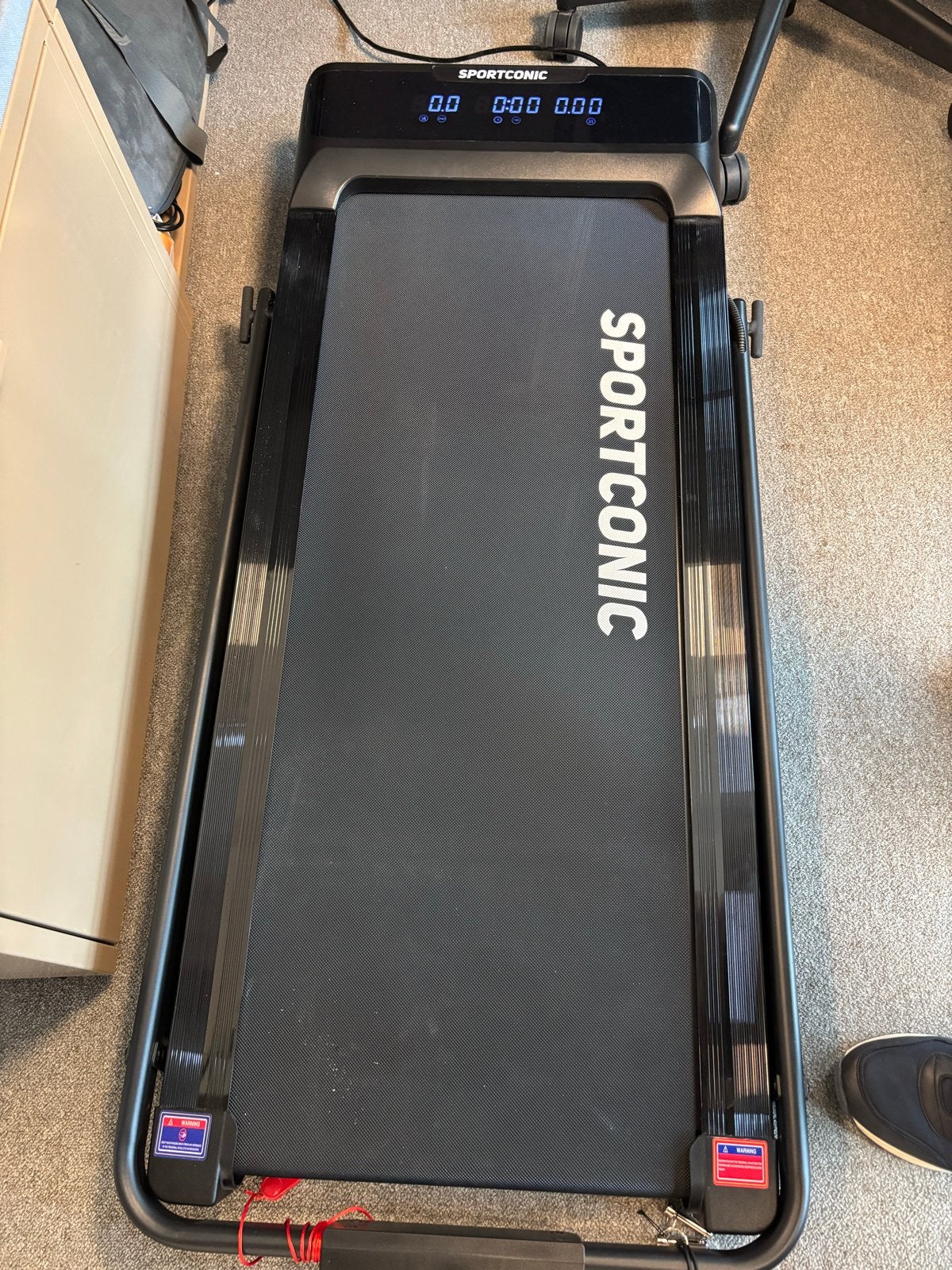 Sportconic Loopband - 12km/h Compact en Krachtig, Sport en Fitness, Ophalen of Verzenden, Zo goed als nieuw, Metaal, Loopband