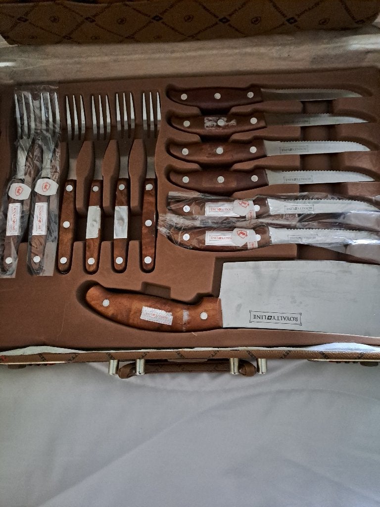 Te koop, Ophalen, Bestekset, Nieuw, Rvs of Chroom