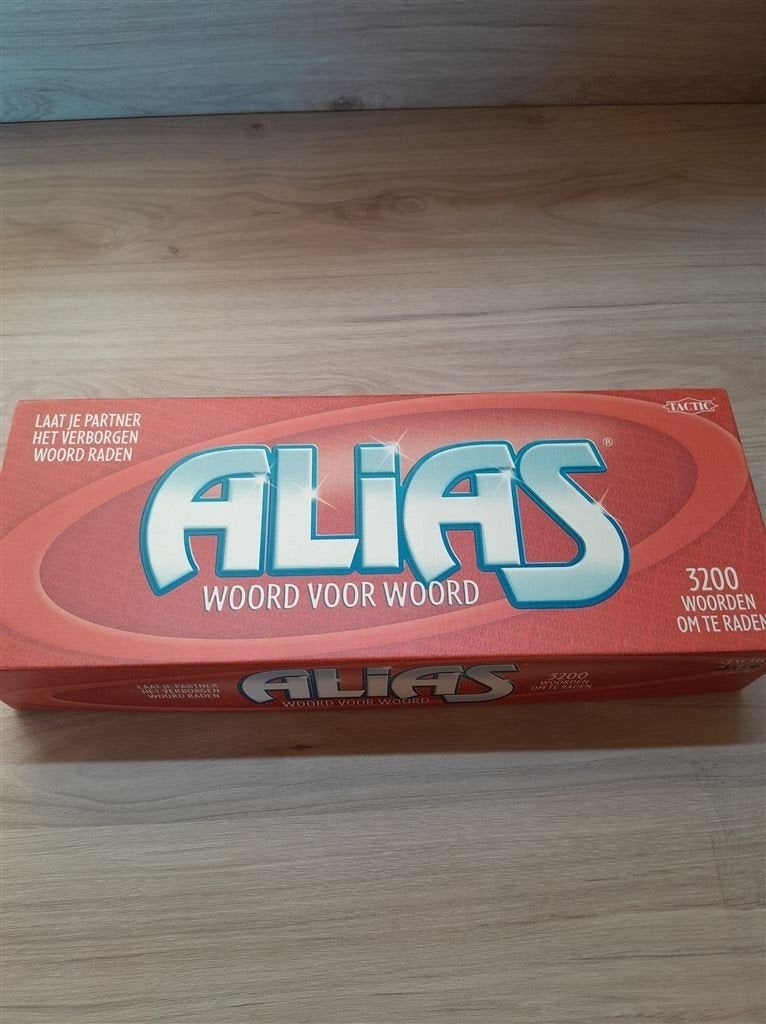 Alias woord voor woord - s3792, Verzenden, Zo goed als nieuw