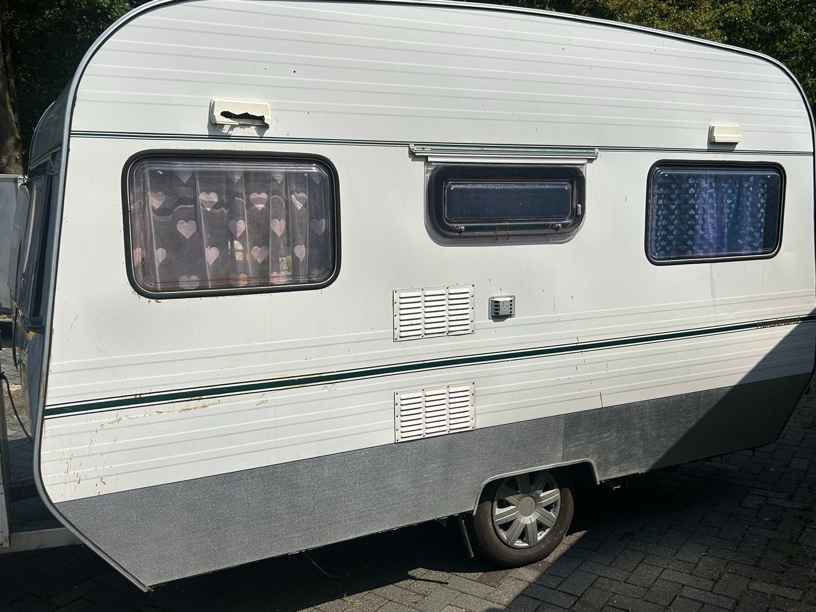 Leuke Münsterland caravan - Ideaal voor starters!, Caravans en Kamperen, Caravans, Vast bed, Rondzit, 750 - 1000 kg, Particulier
