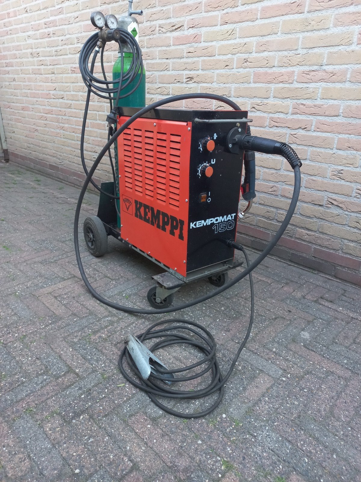 Kemppi  type kempomat 150, Ophalen, Gebruikt, Minder dan 150 ampère, Co2
