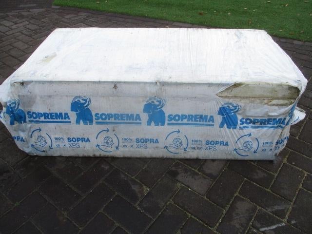isolatieplaten Soprema XPS - sl  // vloerisolatie 14 cm. dik, Ophalen, 12 cm of meer, Nieuw, Hardschuim (Pir)