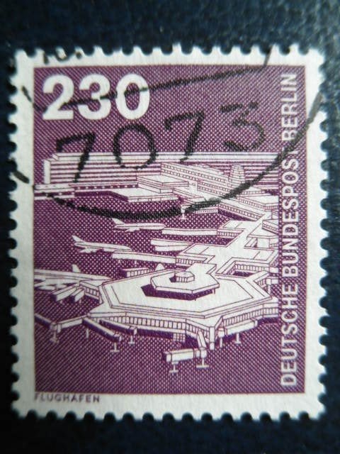 Postzegels Berlijn 1978 industrie techniek nr 586 - cw. 2,50, Ophalen of Verzenden, BRD, Gestempeld