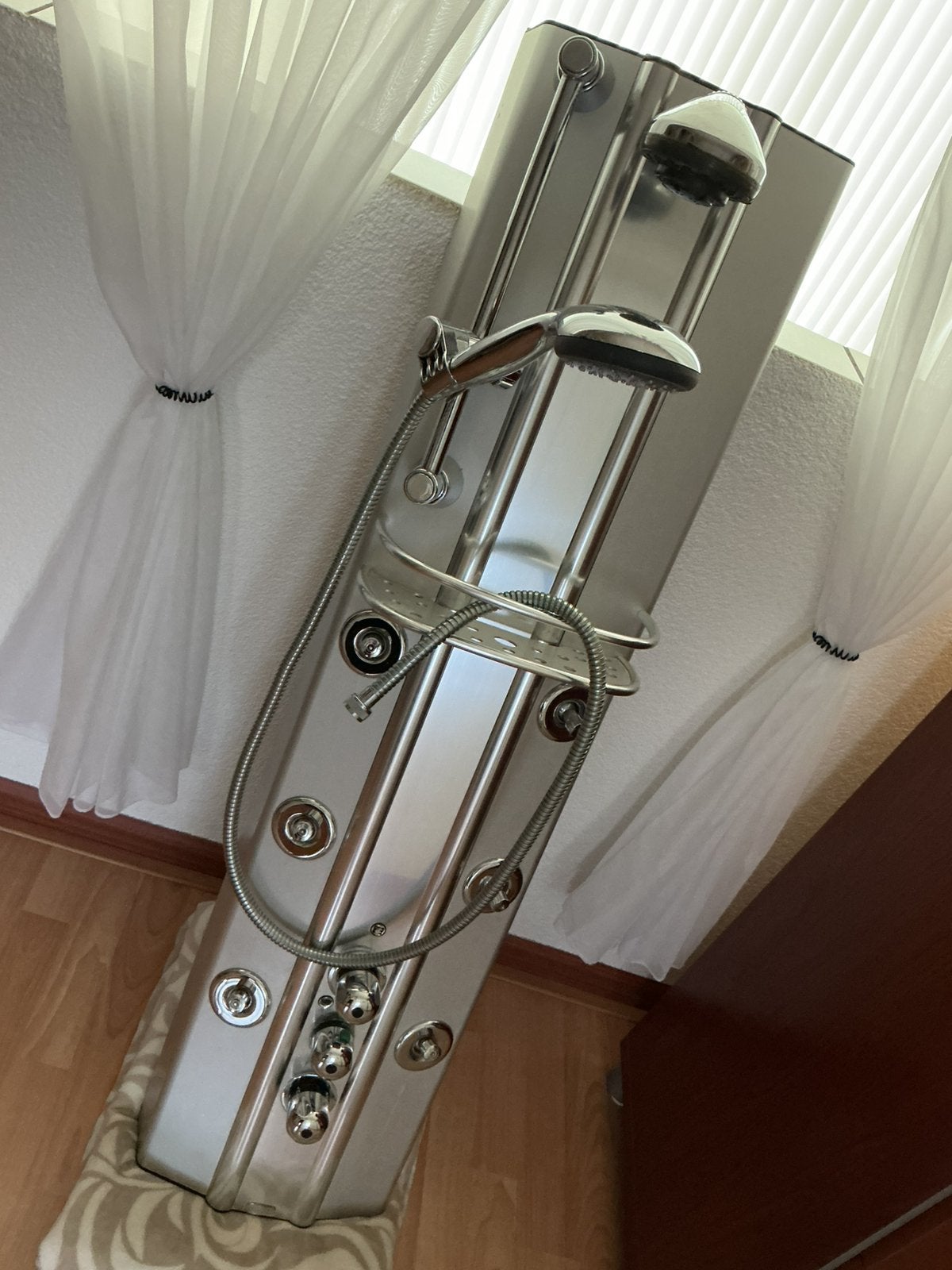 Chrome Douche Kolom € 25,00, Ophalen, Gebruikt