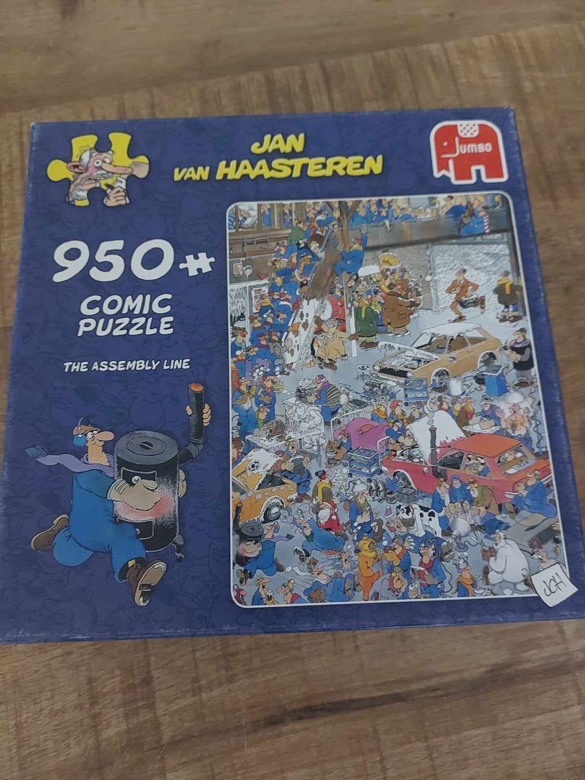 Complete jan van Haasteren 950 stukjes puzzel, Ophalen of Verzenden, 500 t/m 1500 stukjes, Zo goed als nieuw