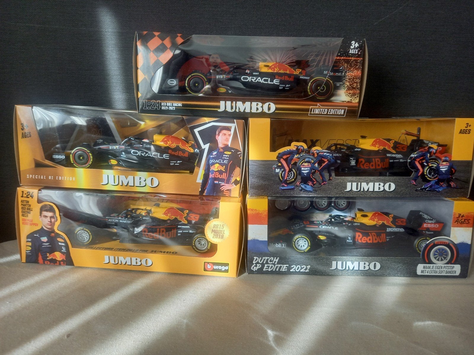 max Verstappen f1 auto, Hobby en Vrije tijd, Modelauto's | 1:24, Ophalen of Verzenden, Bburago
