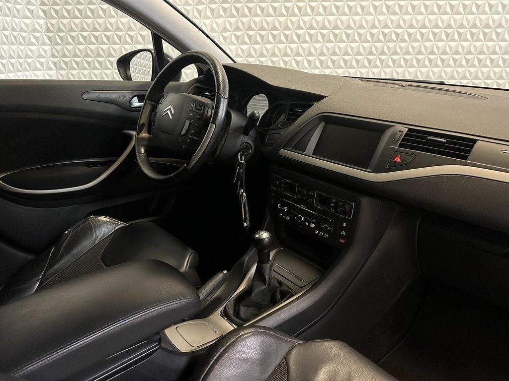 Citroen C5 Tourer 1.6 HDi Business Navigatie 1e eigenaar, Auto's, Citroën, Gebruikt, Zwart, 4 cilinders, Blauw
