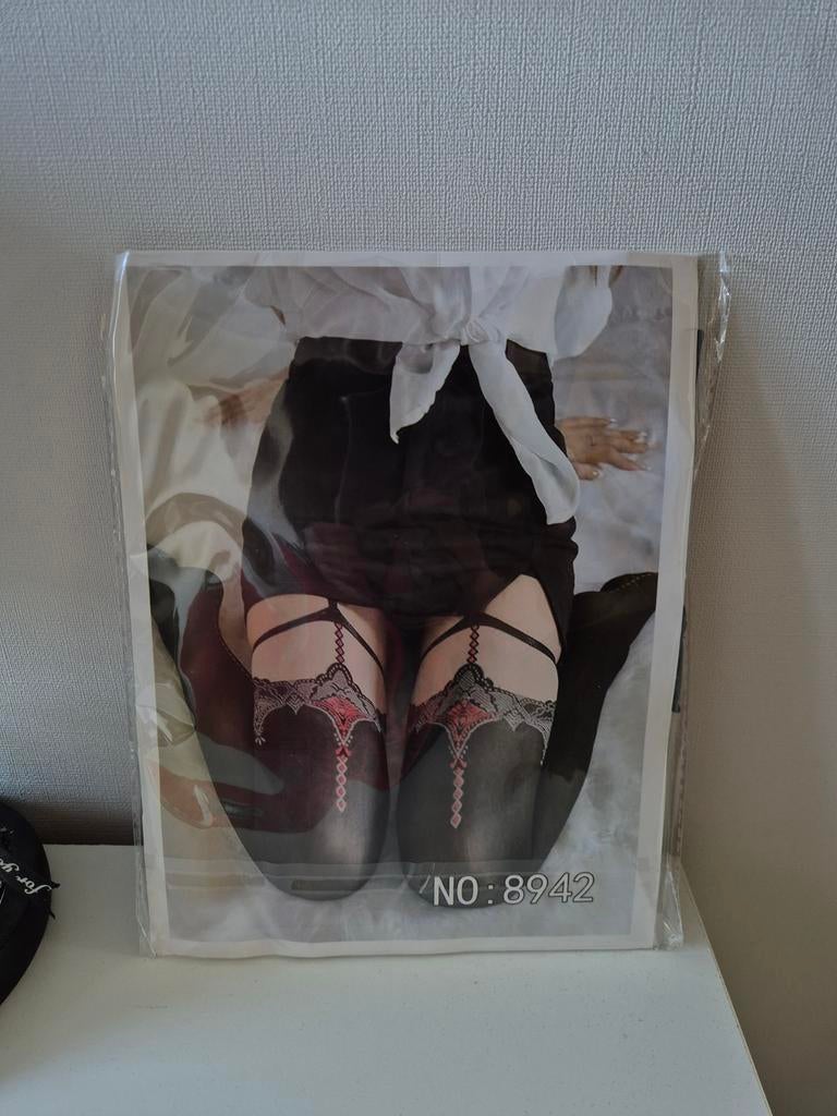 Zwarte kousen / hold-up stockings met kant – nieuw, Ophalen of Verzenden, Nieuw, Zwart, Panty