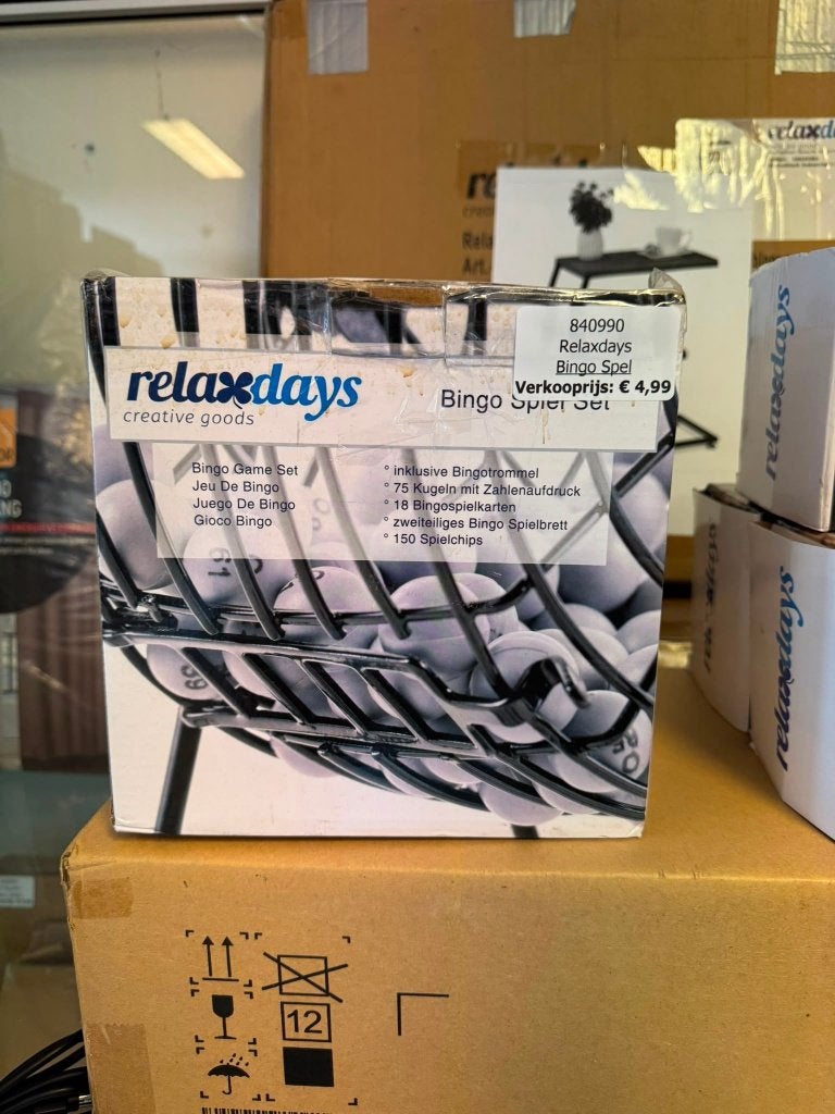 Relaxdays Bingospel