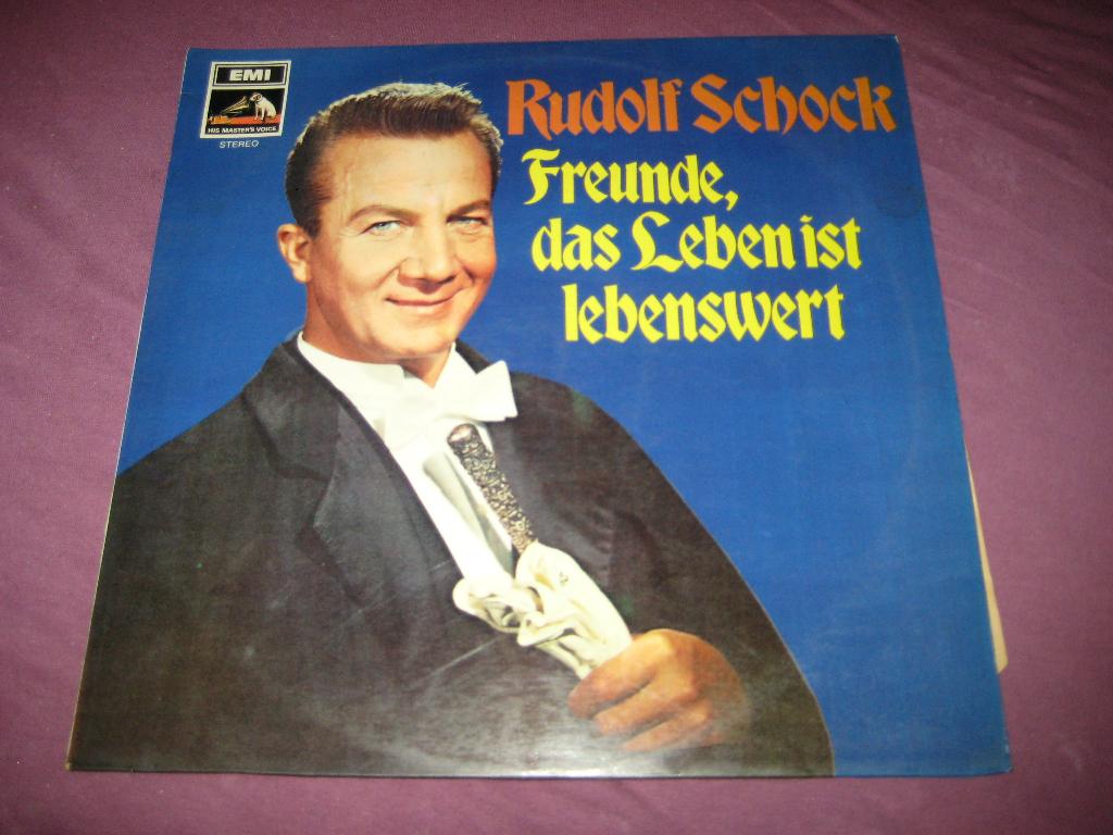 LP, Rudolf Schock: Freunde, das Leben ist lebenswert, Cd's en Dvd's, Ophalen of Verzenden, Zo goed als nieuw, 12 inch