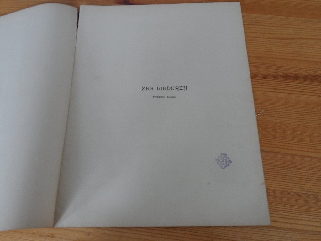 Zes liederen - jaak opsommer / rene de clerq, Piano, Gebruikt, Ophalen of Verzenden, Artiest of Componist