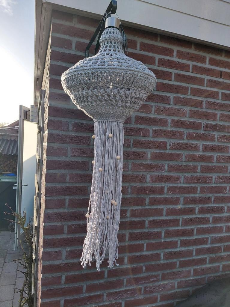 Kroonluchter Ibiza stijl, Ophalen of Verzenden, Nieuw, Stof