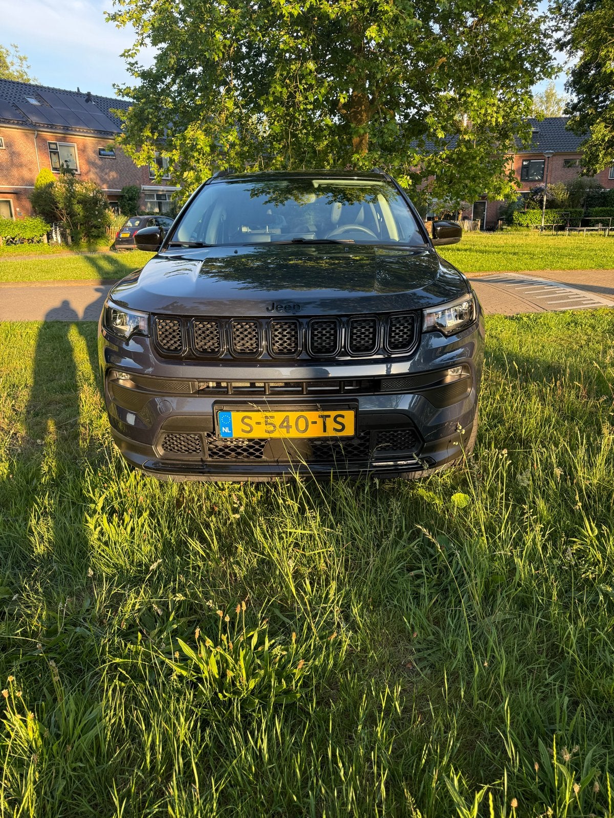 Jeep Compass 1.3T 4XE 190pk Aut 2023 Blauw, Automaat, Zwart, 4 cilinders, Blauw