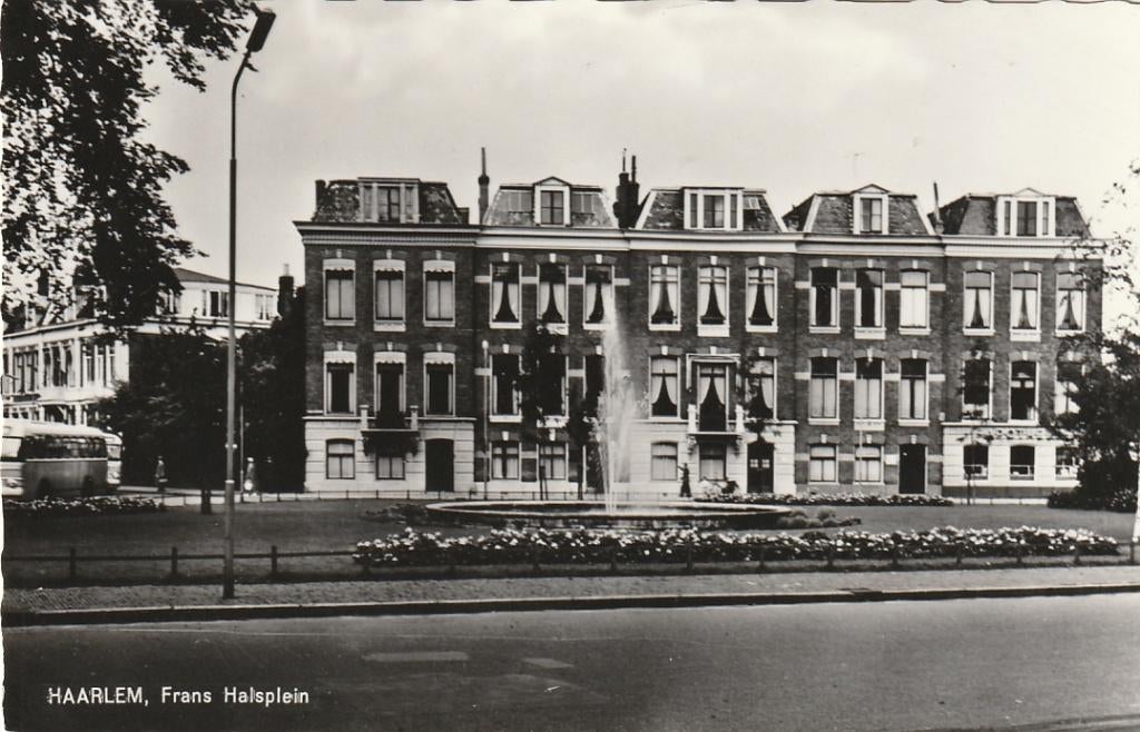 Haarlem noord  Frans Halsplein, Ophalen of Verzenden, 1940 tot 1960, Ongelopen, Noord-Holland