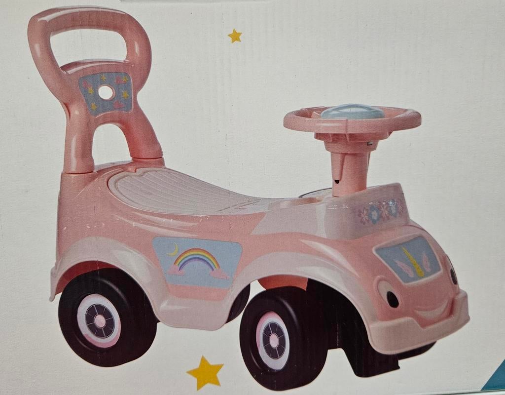 Roze Loopauto voor Kinderen nieuw, Kinderen en Baby's, Speelgoed | Buiten | Voertuigen en Loopfietsen, Nieuw, Loopvoertuig, Ophalen of Verzenden