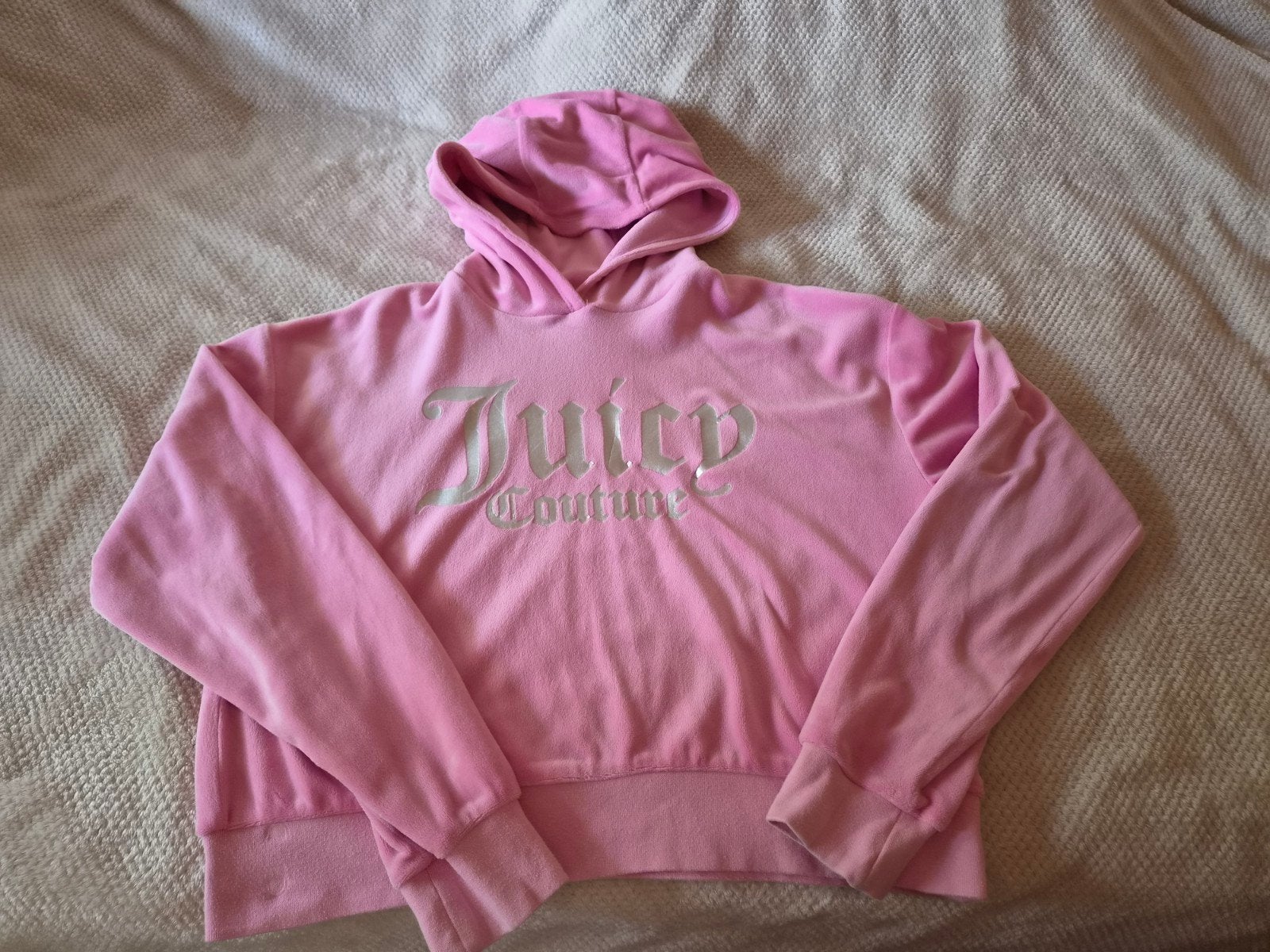 Roze Juicy Couture Hoodie - Maat 12/13 jaar, Ophalen of Verzenden, Gebruikt, Juice Counter, Meisje