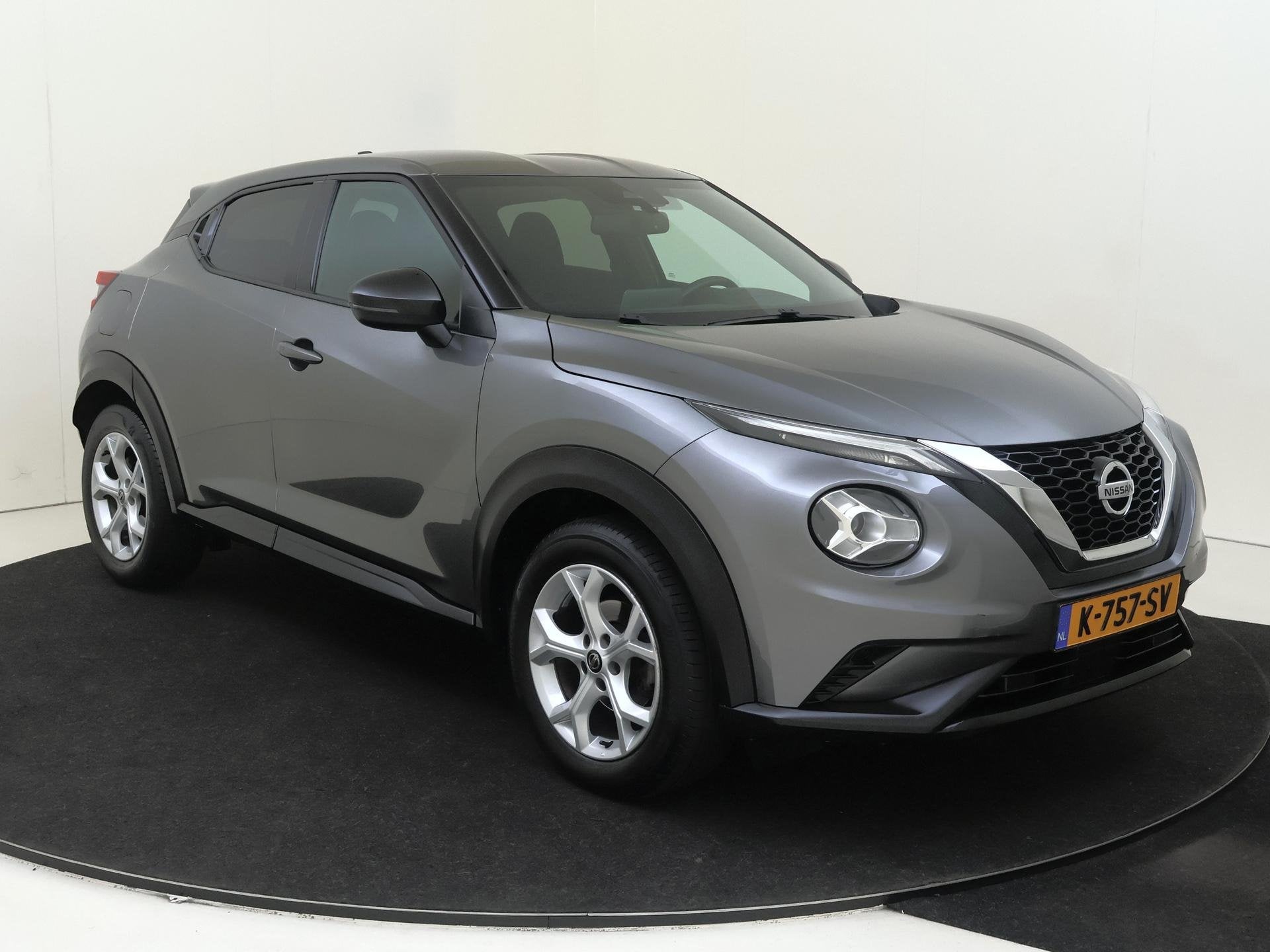 Nissan Juke 1.0 DIG-T N-Connecta 114PK | Automaat | Navigati, Auto's, Stof, Euro 6, Automatische klimaatregeling, Origineel Nederlands