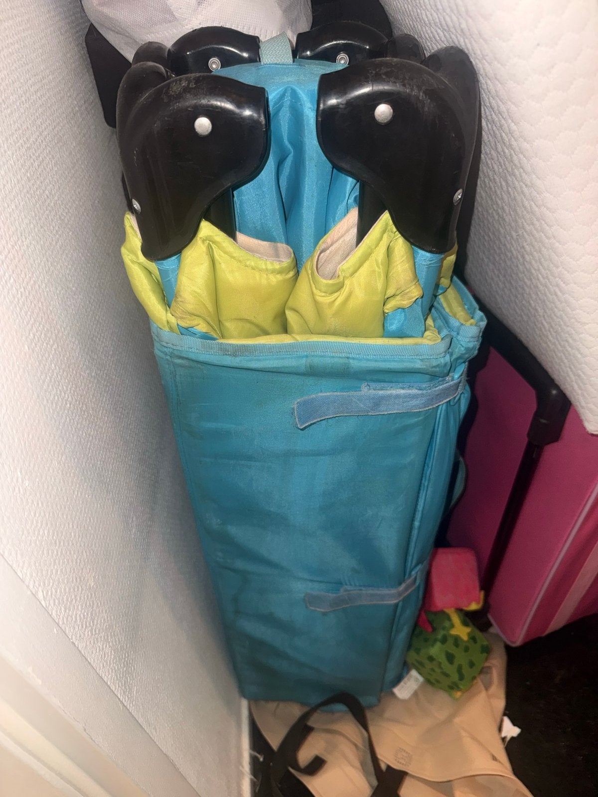 kinderbedje met aerosleep matras, Ophalen, Gebruikt, Minder dan 140 cm, Matras