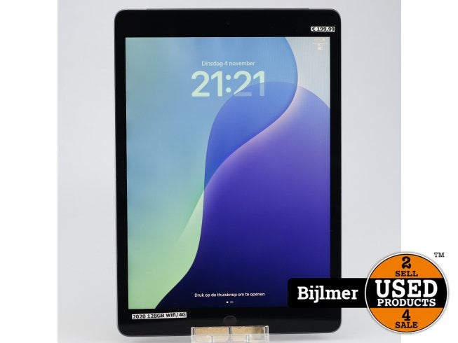 iPad 2020 128GB Wifi/4G Space Gray, Apple, Zo goed als nieuw, Support@apple.com, One Apple Park Way
Cupertino, CA 95014
United States