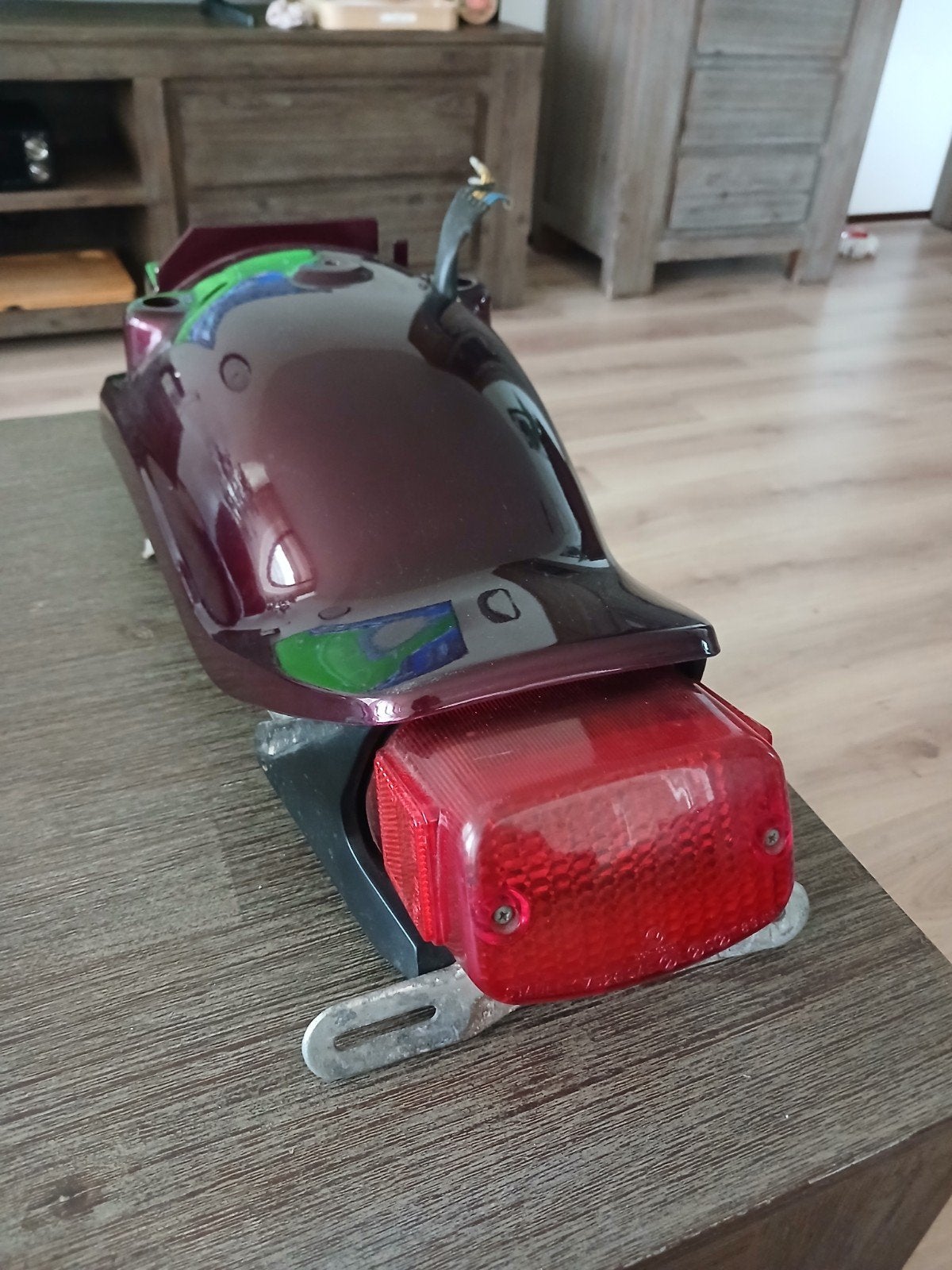 Yamaha V-Max 1200 achterspatbord met undertray en achterlich, Ophalen of Verzenden, Overige typen