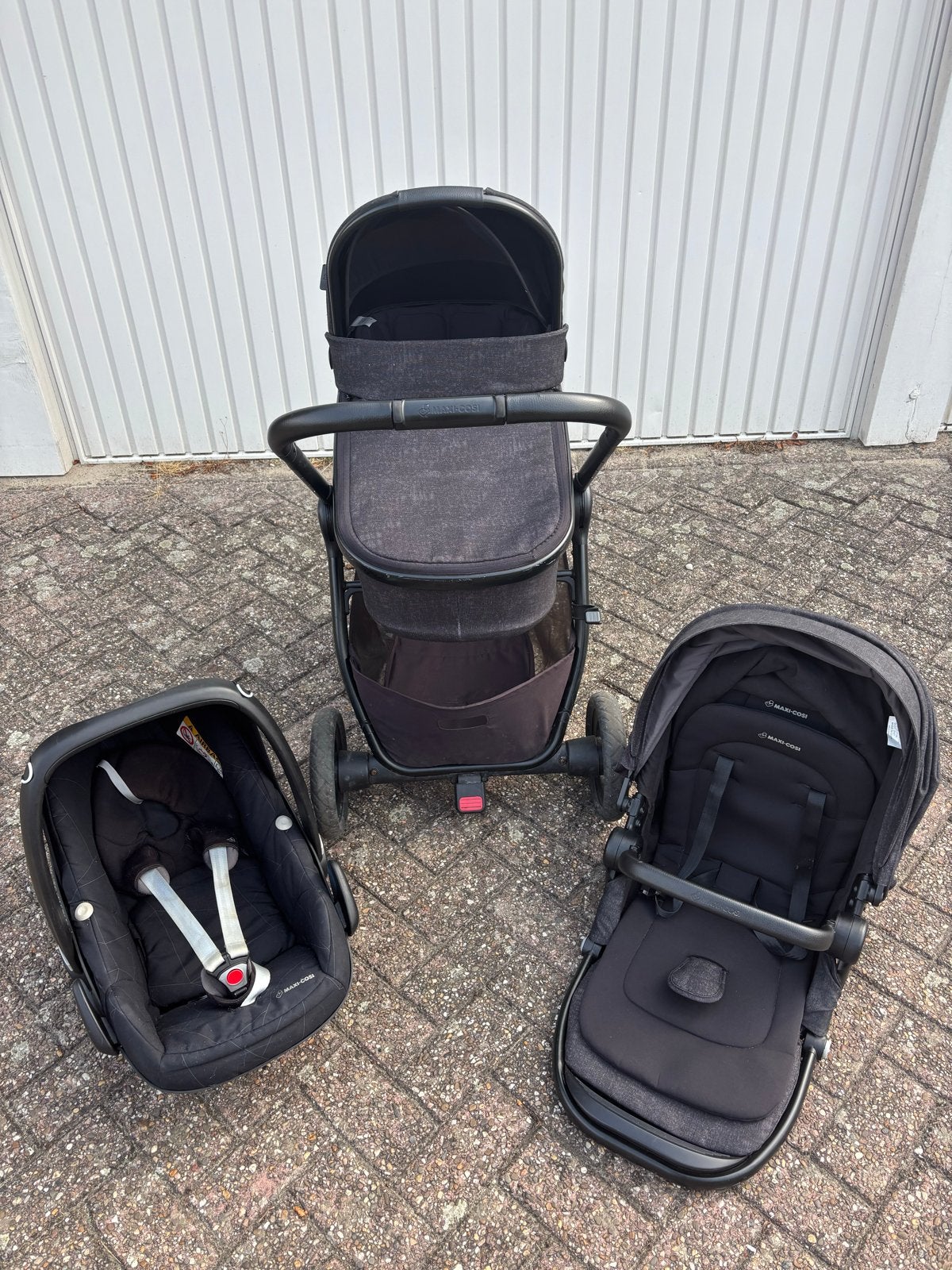 Maxi-Cosi Combiwagen 3-in-1, Ophalen, Gebruikt, Combiwagen, Met autostoeltje