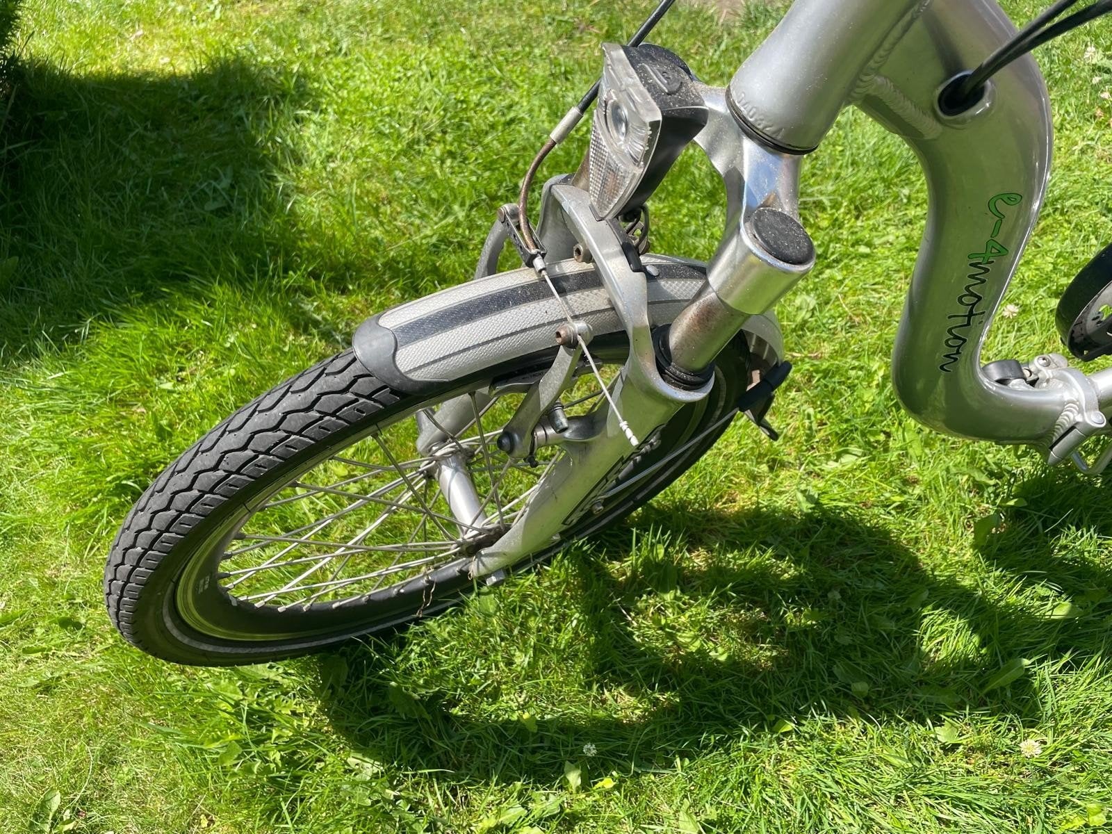 Vouwfiets E-4 motion 20 inch, 6 versnellingen, 20 inch of meer, Gebruikt, Versnellingen, Ophalen