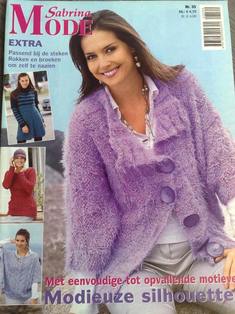 Sabrina mode special naaien en breien nr. 35, Hobby en Vrije tijd, Kledingpatronen, Verzenden, Zo goed als nieuw, Vrouw, Overige merken