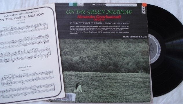 Alexander Gretchaninoff - On the green meadow, LP, Gebruikt, Ophalen of Verzenden, Inclusief boekje