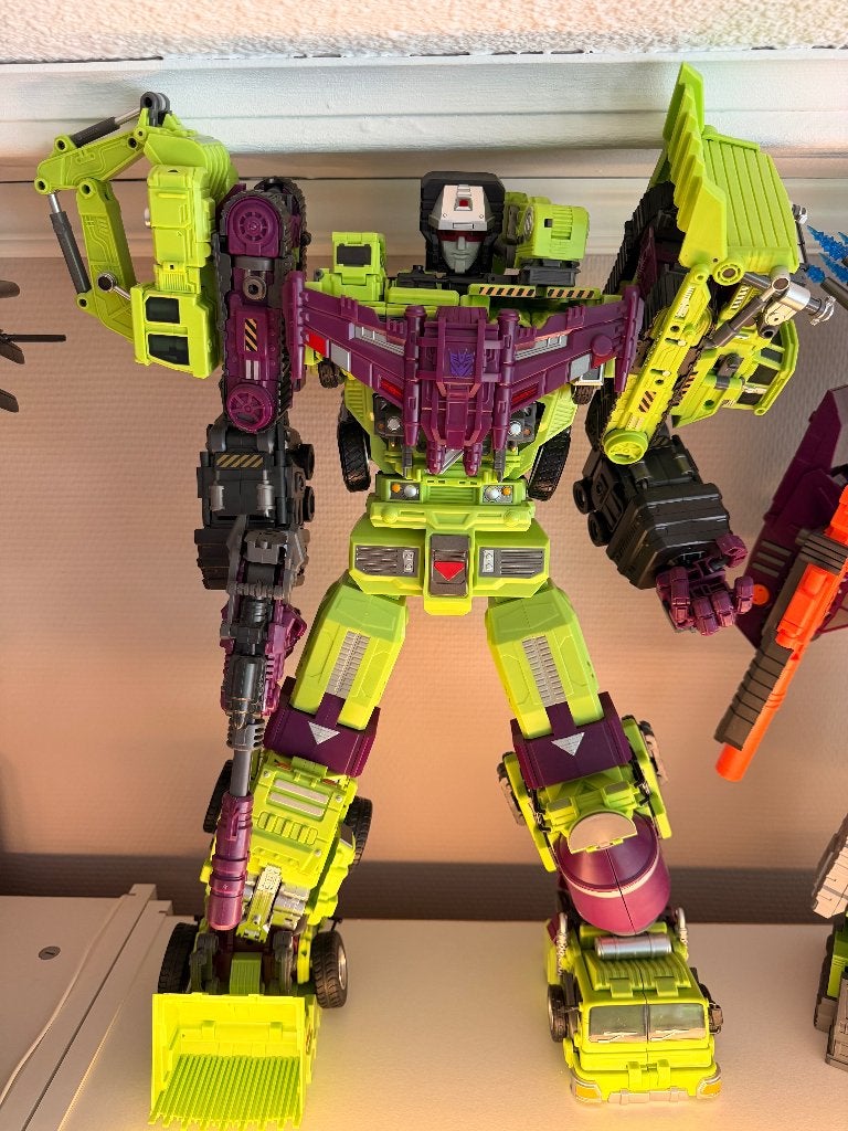 Jinbao GT Devastator + upgrade kit, Verzamelen, G1, Ophalen of Verzenden, Zo goed als nieuw, Decepticons