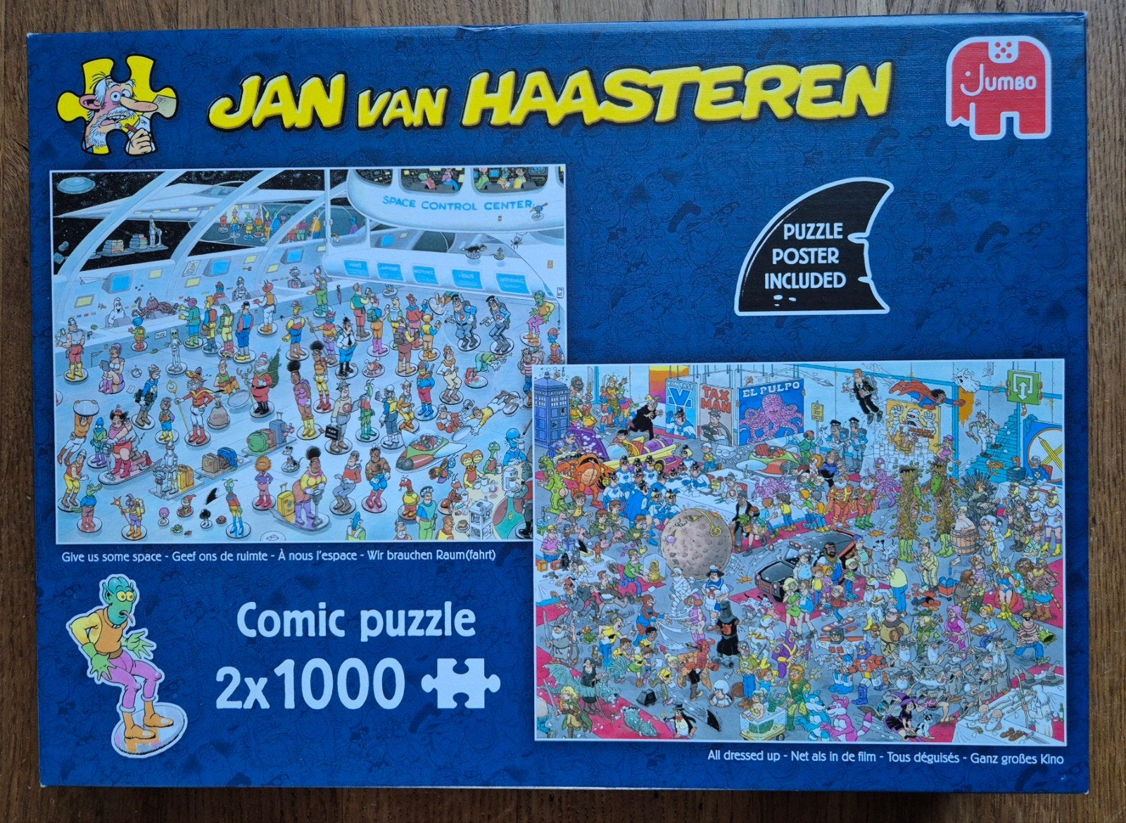 JvH 2x1000 st. Net als in de film - Geef ons de ruimte, Ophalen