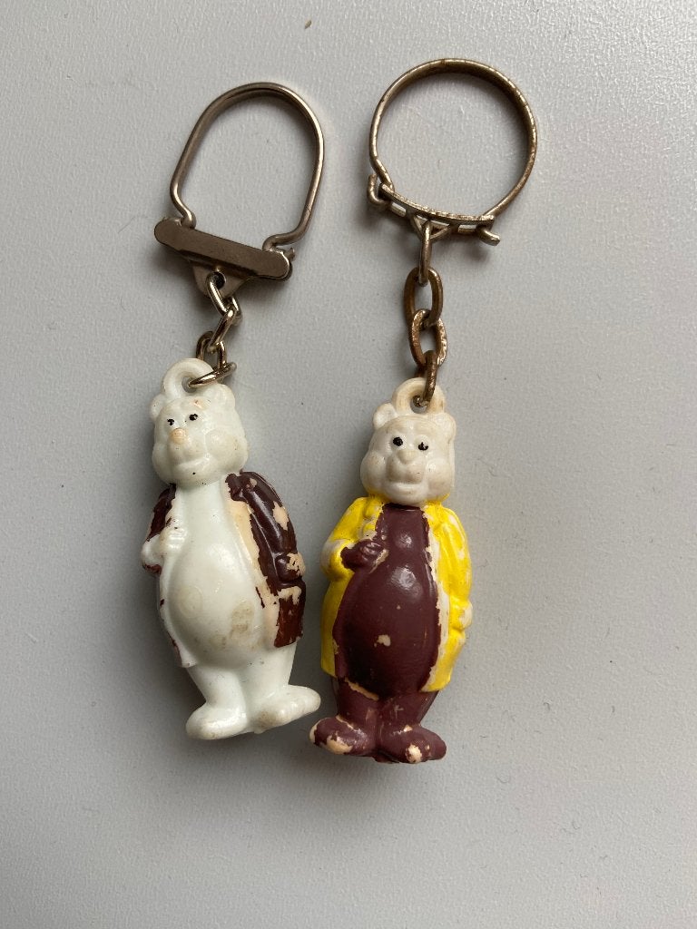 Sleutelhangers O.B.Bommel, Ophalen of Verzenden, Gebruikt, Knuffel of Figuurtje