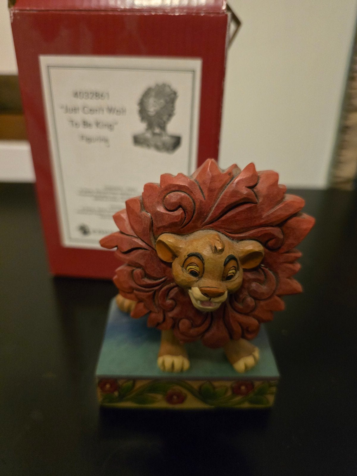 Jim Shore Simba Just Can't Wait To Be King 4032861 Lion King, Verzamelen, Ophalen of Verzenden, Leeuwenkoning of Jungle Boek, Zo goed als nieuw