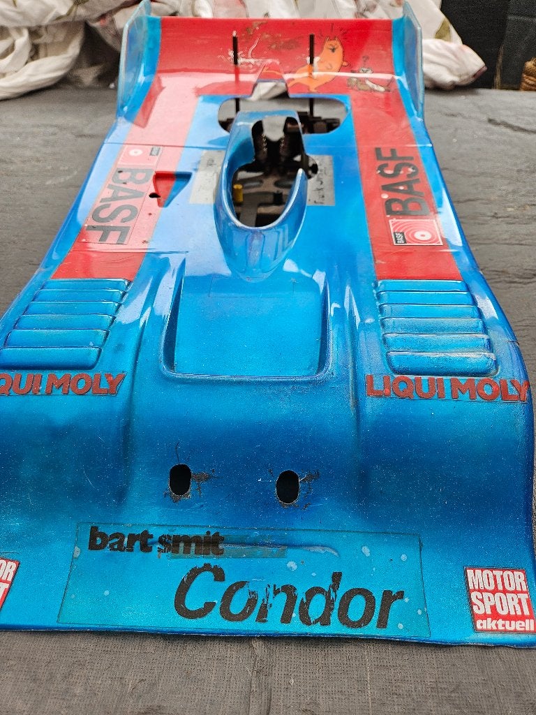 Vintage Yucan Condor 1/8 nitro auto, Gebruikt, Ophalen of Verzenden, Auto onroad, Nitro