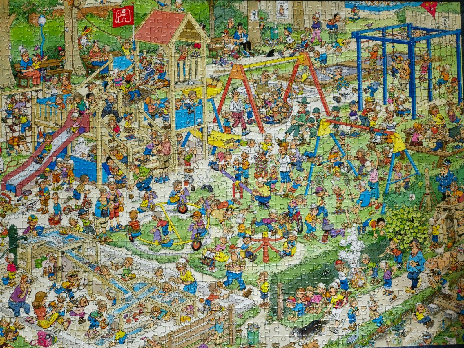 Jan van Haasteren, de speeltuin 1000 stukjes Speeltuin, Ophalen of Verzenden, Jumbo