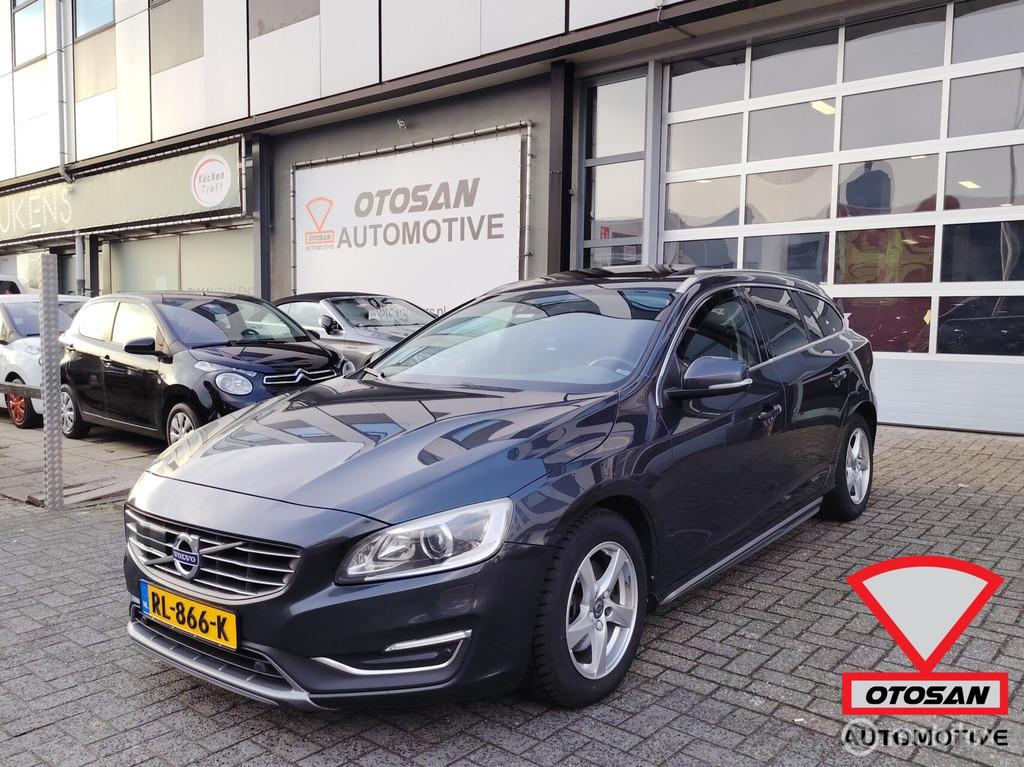 Volvo V60 2.0 D4 Ocean Race Business Automaat 200PK, Auto's, 4 cilinders, 1969 cc, 23 km/l, Leder