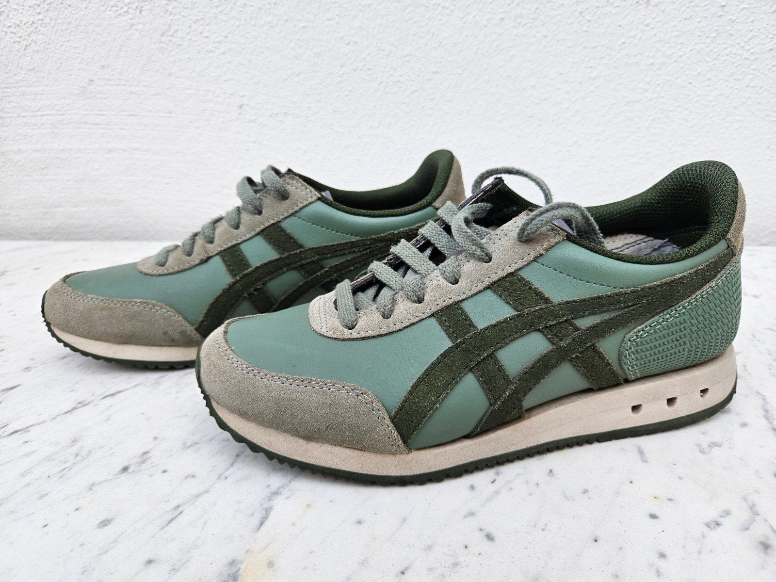 Onitsuka Tiger sneakers 37,5 groen, Onitsuka Tiger, Ophalen of Verzenden, Sneakers of Gympen, Gedragen