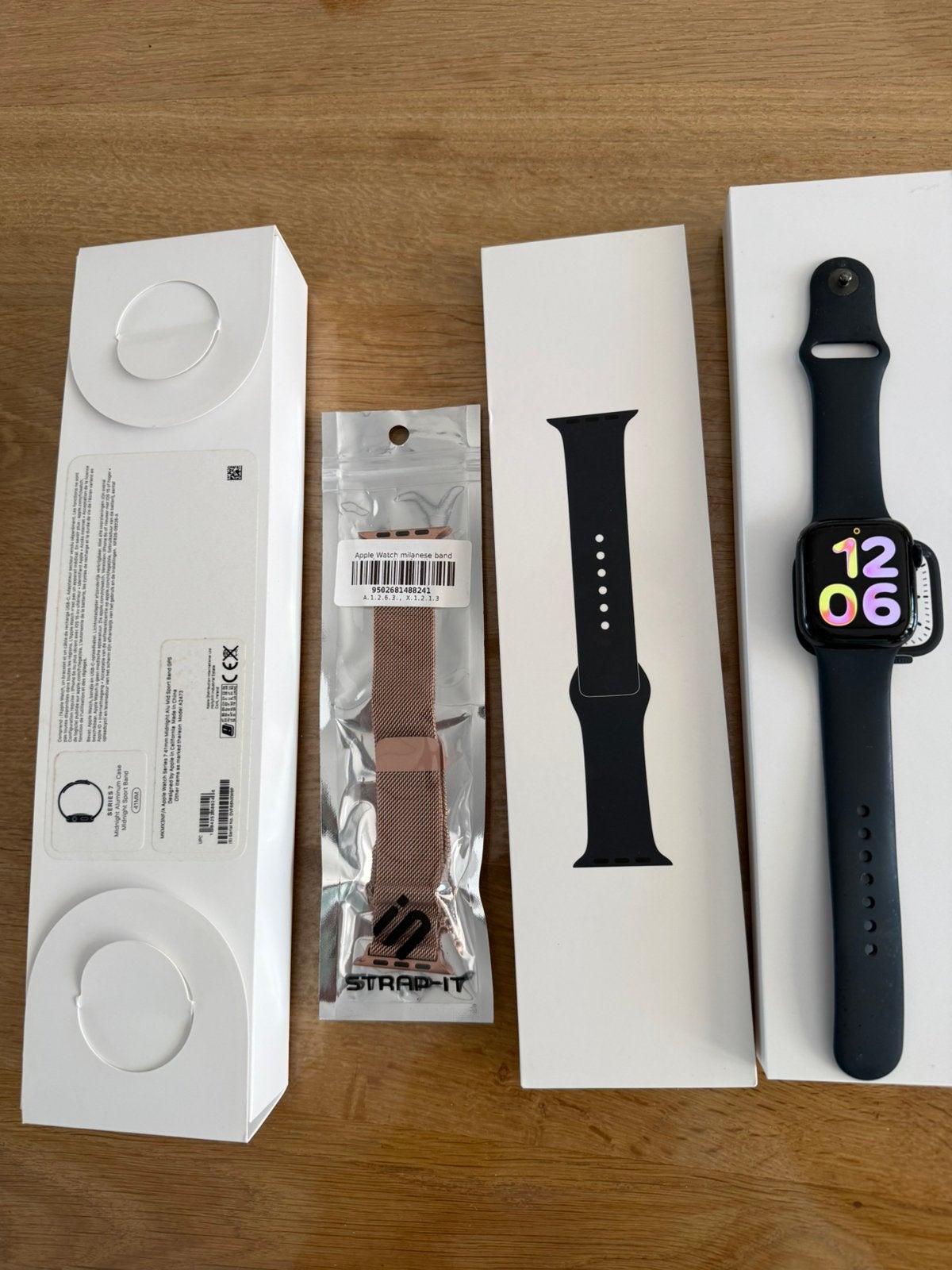 Apple iwatch 7, Ophalen, Gebruikt, Zwart, IOS